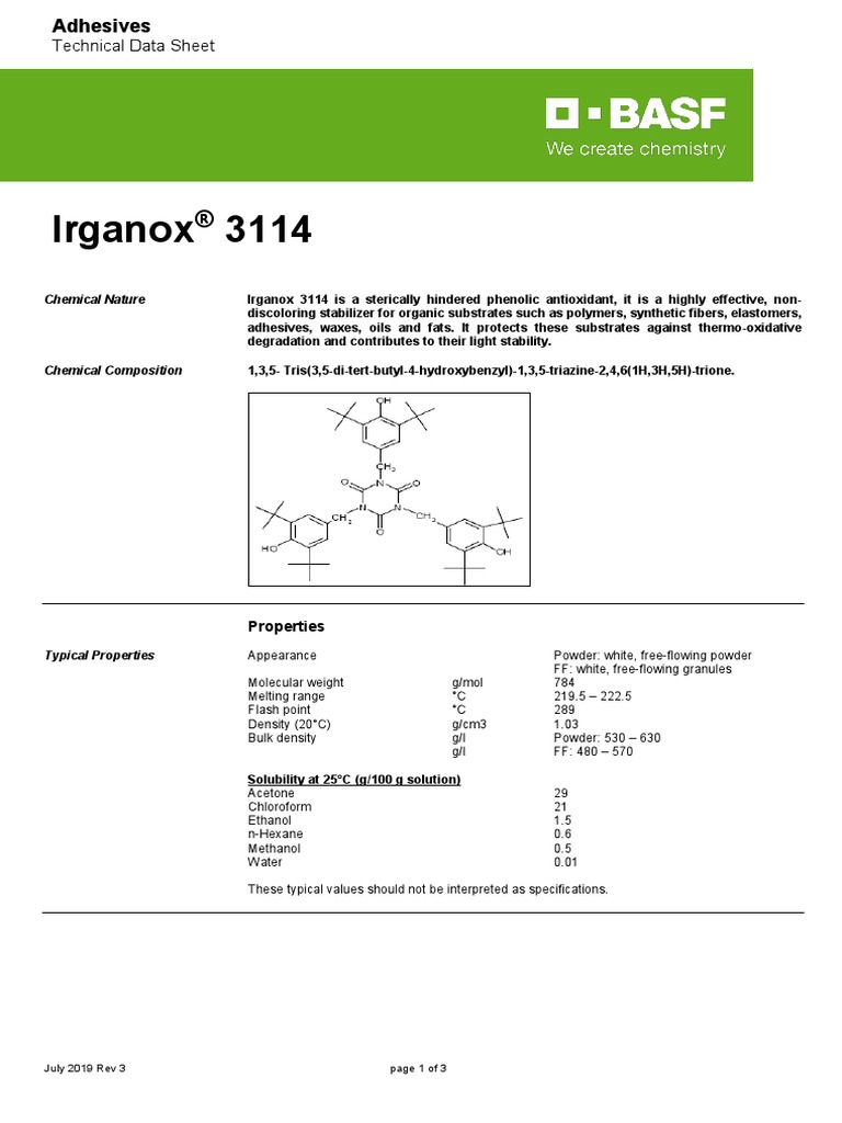 Irganox 3114 添加剤 – Irganox 3114 メーカー – FZQHDI