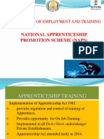 National Apprenticeship Promotion Scheme (Naps) : Department of Employment and Training