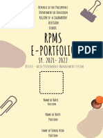 RPMS Portfolio