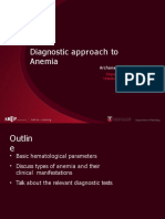 Diagnostic Approach To Anemia: Archana M Agarwal, M.D