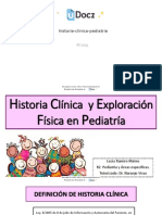 Historia Clinica Pediatra