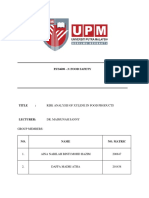 Xylene Risk Analysis Report