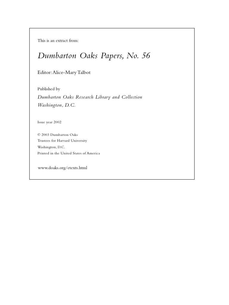 LAMOREAUX (J. C.), The Biography of Theodore Abu Qurrah Revisited PDF