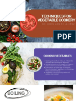TLE - Techniques For Vegetable Cookery