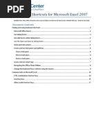 Microsoft Project Keyboard Shortcuts | PDF | System Software | Text