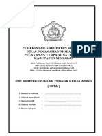 Form Permohonan Ijin IMTA Baru