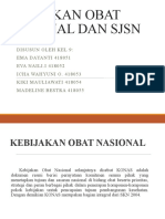 Kebijakan Obat Nasional Dan SJSN