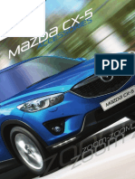 Mazda Cx5 2012 Accessories Brochure
