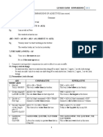 Comparisons of Adj