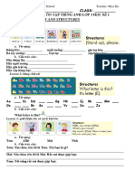 1st Final Exam G3 Revision