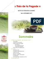 Thés de la Pagode - Book Formation 2019 - MAJ SEPTEMBRE 2019