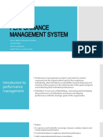 Performance Management System