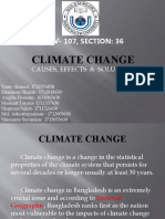 Climate Change: ENV-107, SECTION: 36