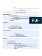 Study Identification: Clinicaltrials - Gov Prs