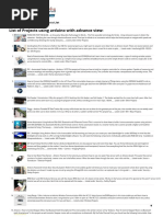 Advanced View Arduino Projects List - Use Arduino For Projects