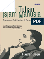 Islam Tuhan Islam Manusia by Haidar Bagir