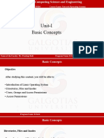 Unit-I Basic Concepts: Course Code: BTCS9504 Course Name: Network Operating Systems