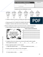 Avaliação Intermédia de Matemática - 1.º Período