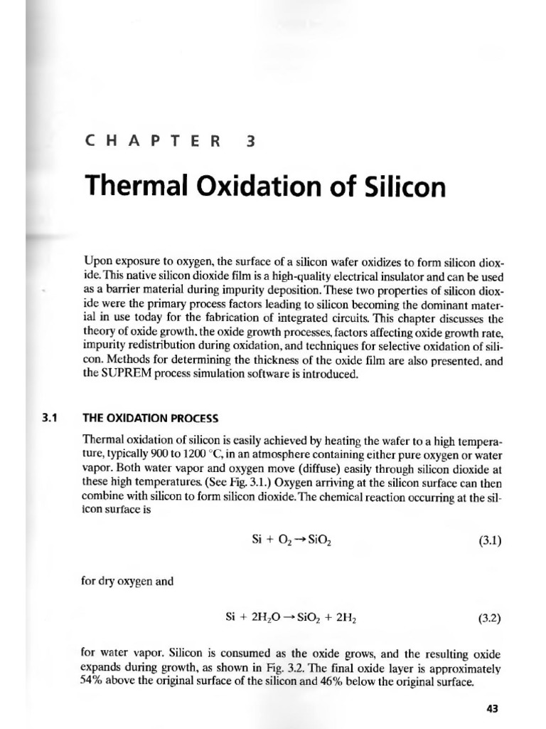 Chapter3-Microelectronic Fab | PDF