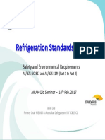 Refrigeration Standards Update: Safety and Environmental Requirements