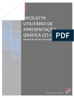 UFCD 0779 UTILITÁRIO DE APRESENTAÇÃO GRÁFICA (25 HORAS) Manual de Apoio à Formação - PDF Download grátis