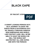The Black Cape: by Rachit Joshi