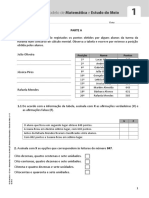 Prova de Aferição Modelo Matemática - Estudo Do Meio 1