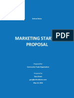 Marketing Startup Proposal Template