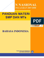 Download Panduan Ujian 2008 SMP MTs Bahasa Indonesia by Edhie Wibowo SN5552905 doc pdf