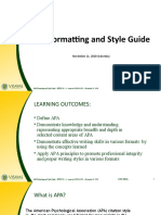 APA Formatting Guide for Students