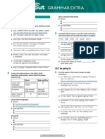 Speakout Grammar Extra Starter Unit 10