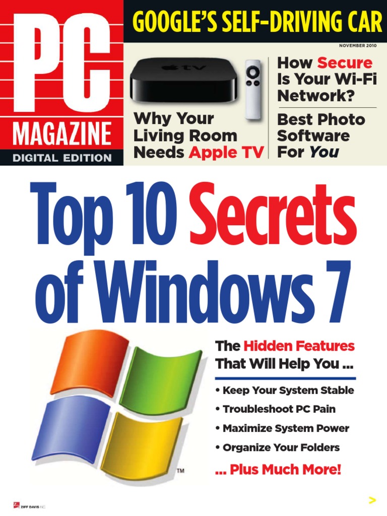 Top 10 Hidden Features of Windows 7 | PDF | Apple Tv | Apple Inc.