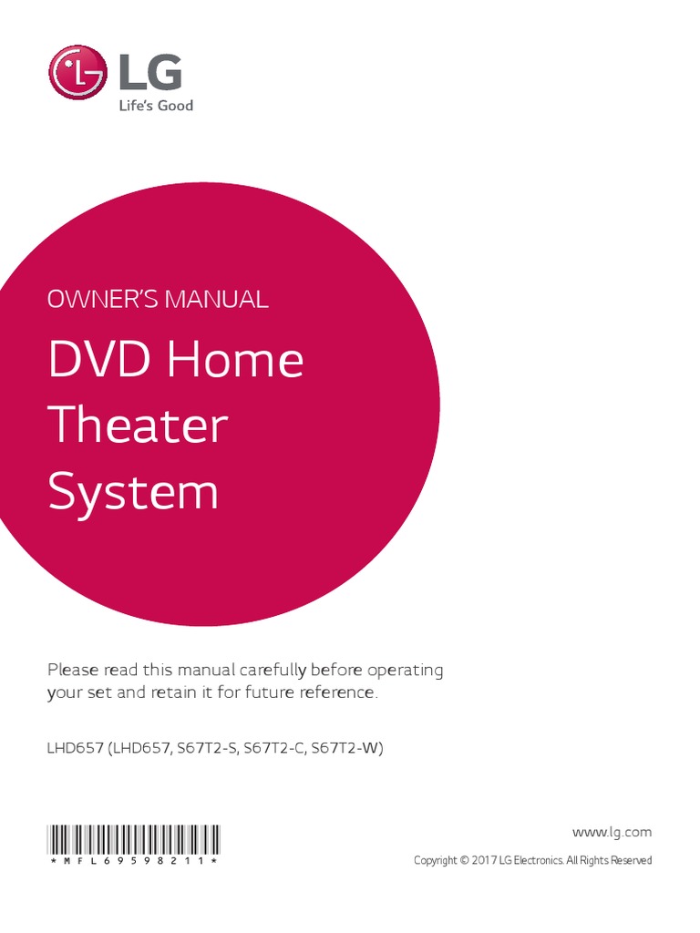 ミュージック DVD DVD Home Theater System: Owner'S Manual | PDF | Compact Disc
