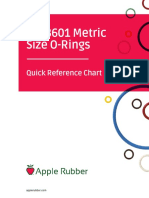 Iso 3601 Metric Size o Rings