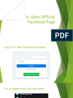 How to Create and Verify an Official Facebook Page