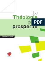 Théologie - Prospérité - 32p