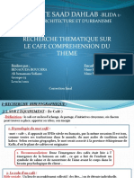 Recherche Thematique Café