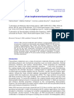 Bunel 250204 E-Polymers 2004 No. 011 Characterization of an Isophorone-based Polyisocyanate IPDI-Isocyanurates .