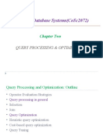 Chapter - 2 Query Processing