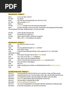 Business English: Reporting Work - Dialogue 1