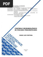 CONTROLE MICROBIOLÓGICO DE PESCADO FRIGORIFICADO