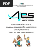 O TEMPO E OS ESPAÇOS NA ROTINA (apostila).