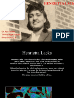 Henrietta Lacks: Dr. Roz Iasillo Trinity High School River Forest, IL