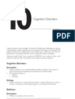 10 Cognitive Disorders