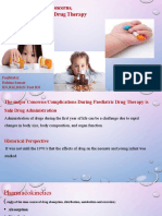 Common Paediatric Concerns, Complications During Drug Therapy