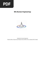 Download MS Nuclear Engineering Course Contents by marslantariq SN55531553 doc pdf