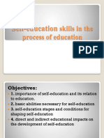 Skills in The Process of Education
