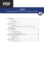 Key Characteristics of The Insurance Market: Japan