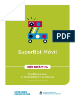 Guía Didáctica Superbot Movil (Educación Primaria)