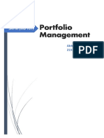 Portfolio Management Portfolio Management Portfolio Management